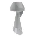 57005255  Grey Trumpet Horn, 24 V dc Supply Voltage, 108dB