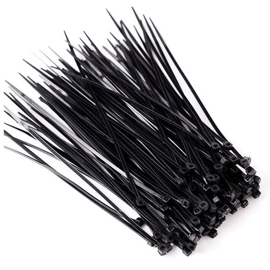 BLACK CABLE TIE 200X2.5MM