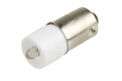 CMD210614 LED Reflector Bulb, BA9s, White, Single Chip, 10mm dia.