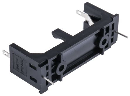 BX0035   AA PCB Battery Holder, Leaf Spring Contact