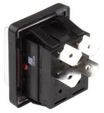 C1353ALGNB Latching Rocker Switch Panel Mount