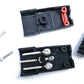 Black IEC C14 Male Plug Rewirable Power Connector 3-pin Socket 10A/250V