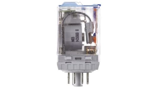 C2-A20X / DC 24V 24V dc Coil Non-Latching Relay DPDT, 10A Switching Current Plug In