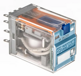 C9-A41FX/024VDC Power Relay, 4PDT, 24 VDC, 5 A, C9-A41 Series, Socket, DC