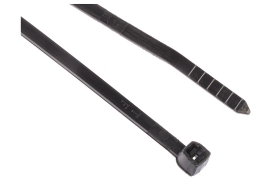 CMD2105602 TY FAST Series Black Nylon Cable Tie, 205mm x 3.5 mm
