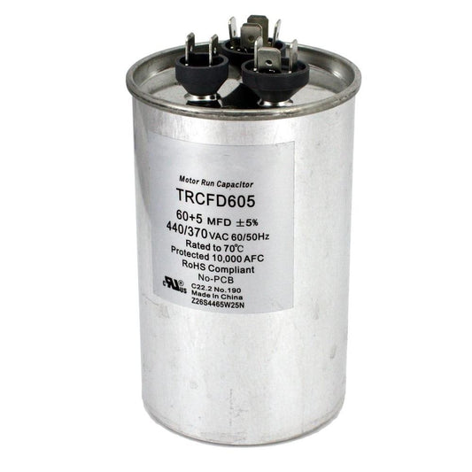 CAPACITOR 1 AEROVOX 370V 20UF  A/C ROUND MINI