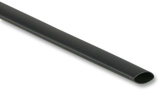 Adhesive Lined Heat Shrink Tubing, Semi Rigid Polyolefin, 3:1, 0.5 ", 12.7 mm, Black, 4 ft, 1.2 m