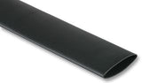 Adhesive Lined Heat Shrink Tubing, Semi Rigid, 3:1, 1 ", 25.4 mm, Black, 4 ft, 1.2 m