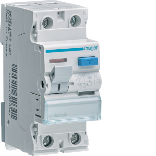 CDC264J Residual current Circuit Breaker 2P 63A 30mA AC