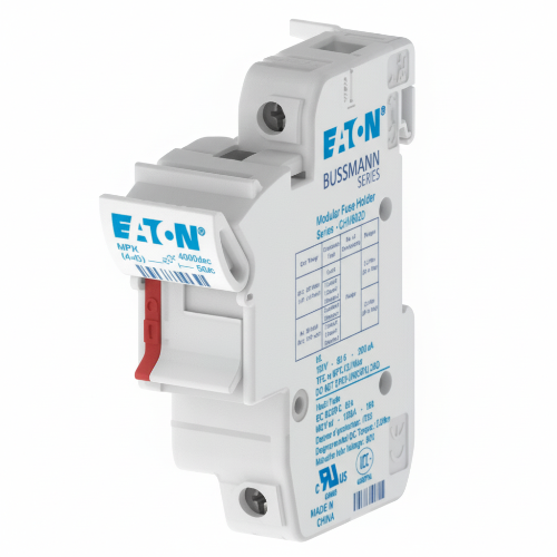 CH141DU 1-Pole cylindrical fuse holder with neon indicator