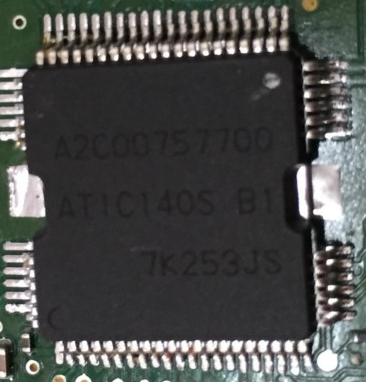 A2C00757700  TIC140S B1 for Cruze vulnerable BCM body computer chip ATIC140S-