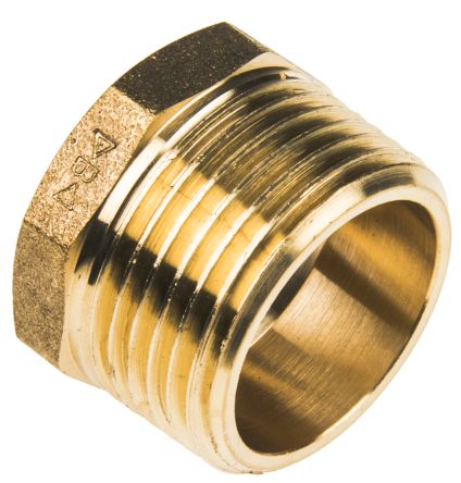 CMD2039044 Brass 1 in BSP Male x 1/2 in BSP Female Straight Reducer