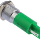 CMD207630  Green Indicator, 24 V ac/dc, 14mm Mounting Hole Size, Solder Tab Termination