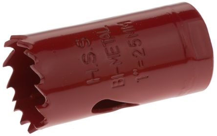 CMD216325 Alloy Steel Body 25mm Hole Saw Bi-Metal, 32mm