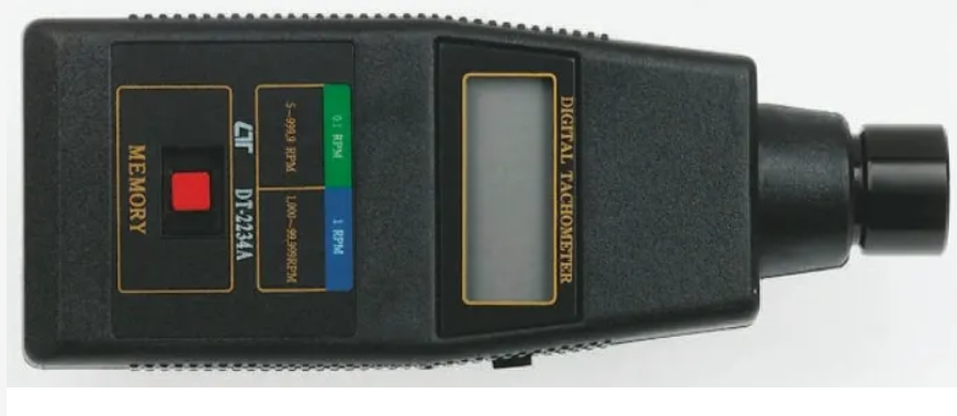 CMD244-0719 Tachometer, Best Accuracy ±0.05 % Optical LCD 99999rpm