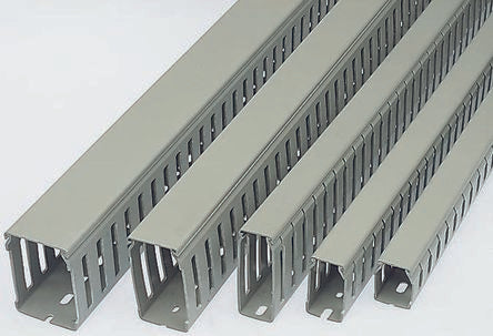 CMD3011924  Panel Trunking Grey, Open Slot, W25 mm x D25mm