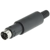 CMD463388 6 Pole Miniature Din Plug Plug, 1A, 50 V ac/dc