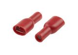 CMD534351 Red Insulated Crimp Receptacle, 6.3 x 0.8mm, 0.5mm? to 1.5mm?