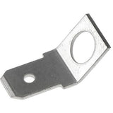 CMD534929 Solder Tab Terminal, Uninsulated, Tin Plated, Right Angle, 7.3 x 6.4mm