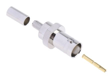 CMD5463844 50Ω Straight Cable Mount BNC Connector, jack, RG58