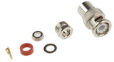 CMD5464875 Straight 50Ω Cable Mount BNC Connector, Plug, Nickel
