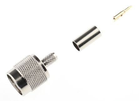 CMD5465200  Straight 50Ω Cable Mount TNC Connector, Crimp Termination