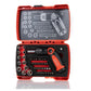 CMD623-6441 - 46-Piece Imperial, Metric 1/4 in Standard Socket/Bit Set with Ratchet