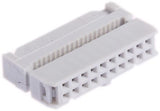 CMD6257397  20-Way IDC Connector Socket for Cable Mount