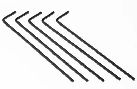 CMD734-898 5 piece L Shape Metric Hex Key Set, 2.5mm