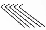 CMD734-898 5 piece L Shape Metric Hex Key Set, 2.5mm