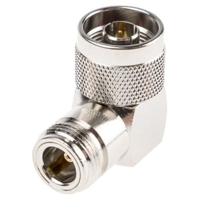 CMD7581610 Right Angle 50Ω RF Adapter N Plug to N Socket 11GHz