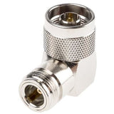 CMD7581610 Right Angle 50Ω RF Adapter N Plug to N Socket 11GHz