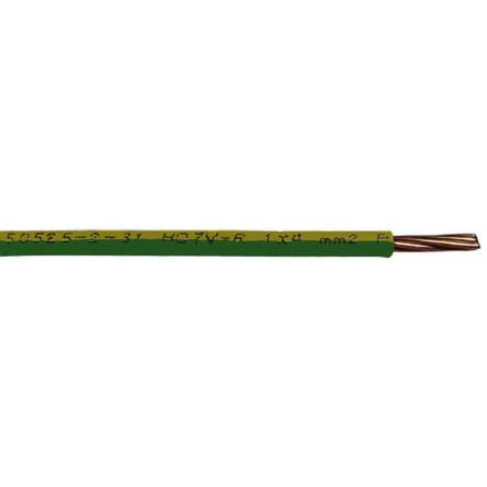 Conduit Cable, 6 mm CSA , 750 V, Green/Yellow