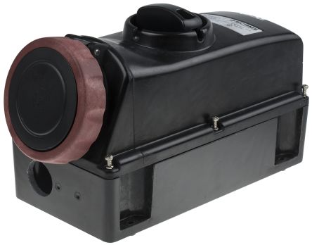 CMD8938029  Red Surface Mount 3P+N+E Power Connector Socket ATEX, IECEx, Rated At 32.0A, 346 → 415 V