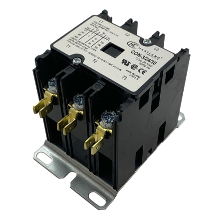 CON-3/24/30 HCCY3XQ02CY999, 3P 24V 30A Contactor