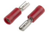 CMD2082442 Red Insulated Crimp Receptacle, 2.8 x 0.5mm, 0.5mm² to 1.5mm²