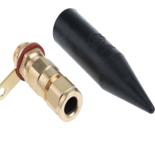 E1WFK2/16/M20 369-034 M20 Cable Gland With Locknut, Brass, IP66, ATEX