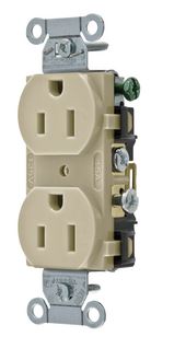 2 GANG NYLON, PVC ELECTRICAL SOCKET
