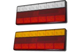 CRL275LEDVRL LED Combo Lamp LH 9-33V 275x100x22mm Light Car