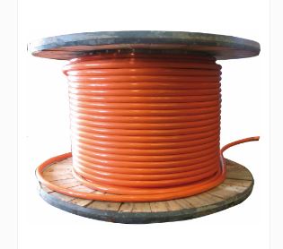 CABLE PVC R&BLK/OR 4.0MM 2 X 7/0.85+E