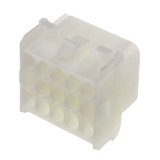 1-480711 - TE Connectivity Female Connector Housing - Universal MATE-N-LOK, 15 Way, 3 Row