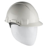 494-9791 WHITE SAFETY HELMET