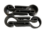 504-2475 Petzl Helmet Torch Clips Helmet Clips