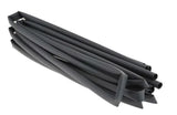 CMD398177 RS PRO Black No 2:1, Heat Shrink Tubing 9.5mm Sleeve Dia. x 1.2m Length