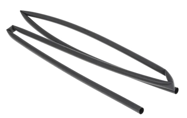 CGAT-6/2-0 TE Connectivity Adhesive Lined Heat Shrink Tubing, Black 6mm Sleeve
