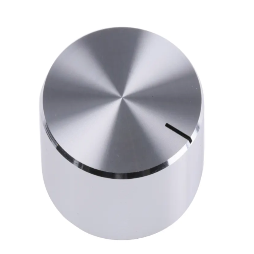 CMD499-955 Silver Potentiometer Knob