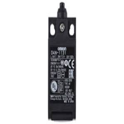 D4N-1131  D4N Safety Switch With Plunger Actuator, NO/NC
