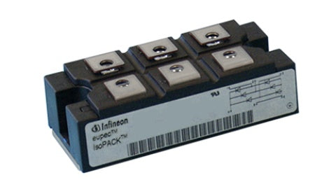 DDB6U215N16L 600V Diode Bridge Modules for a more compact converter design