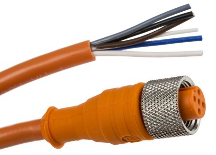 DOL-1205-G02M Female Connecting Cable for use with DL50 Series Distance Sensor