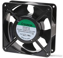DP201A/2123HSL.GN Axial Fan, DP Series, 230 V, AC, 120 mm, 38 mm, 105 cu.ft/min